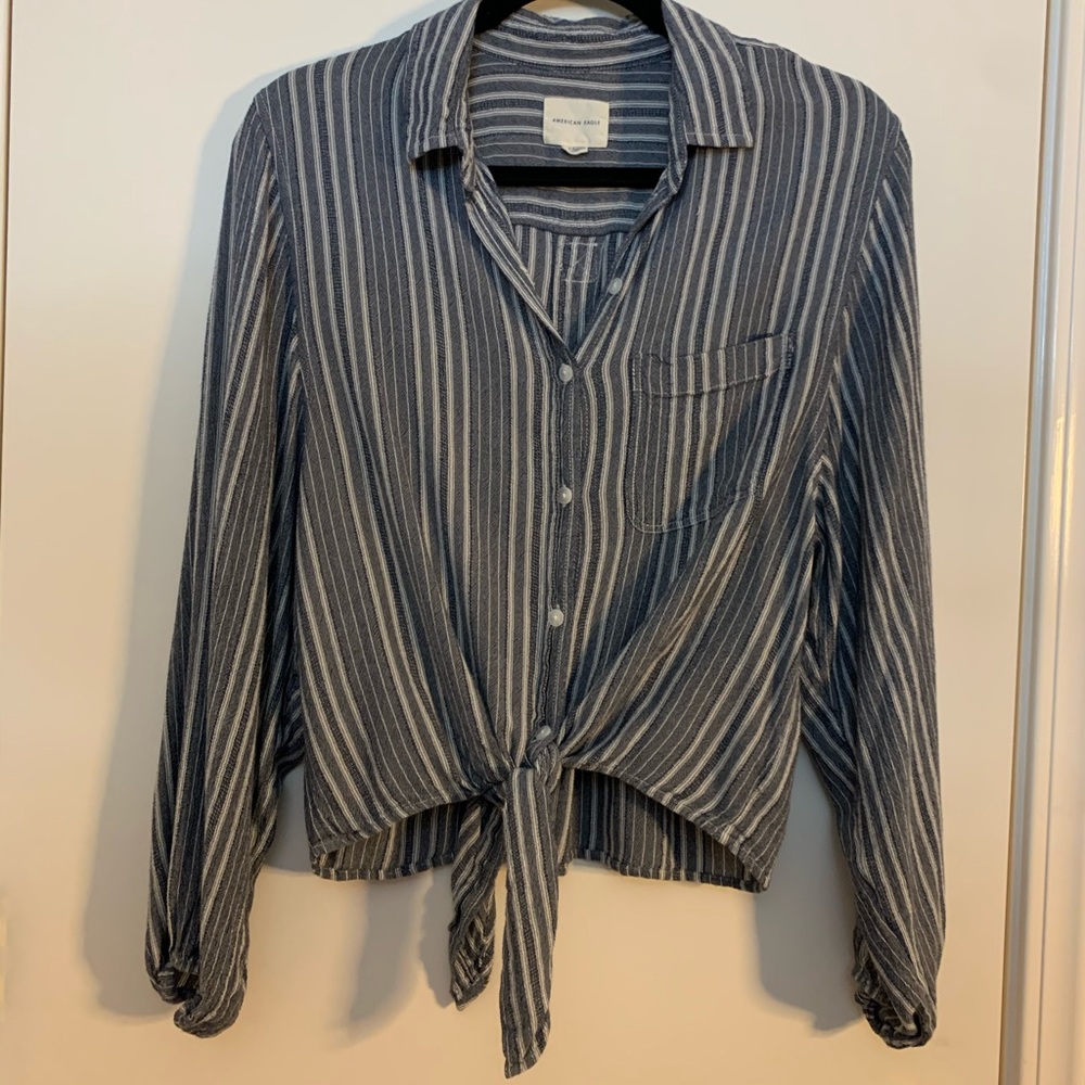 AO Button Down Blouse